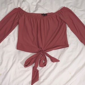 Off The Shoulder Cropped Top